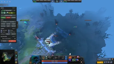 Stream-proof overlay setup for Dota 2